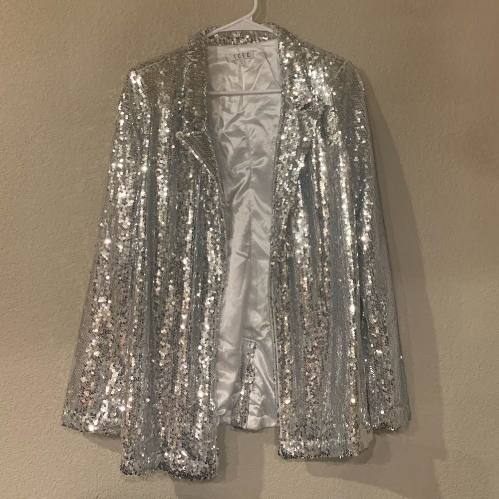 Sequin blazer